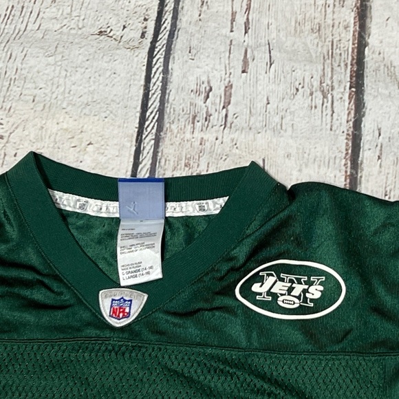 Chad Pennington New York Jets Reebok Boys Kids Youth NFL Football Jersey - Picture 4 of 6